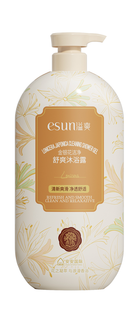 pg电子游戏国际金银花洁净舒爽沐浴露